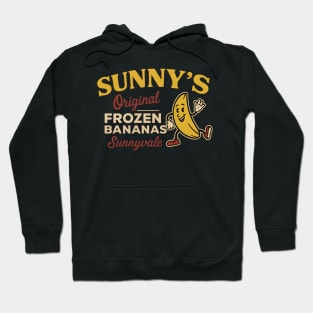 Sunny’s Frozen Bananas – Retro Banana Stand Parody Hoodie